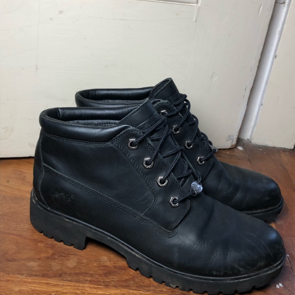 Black Premium Leather Boots